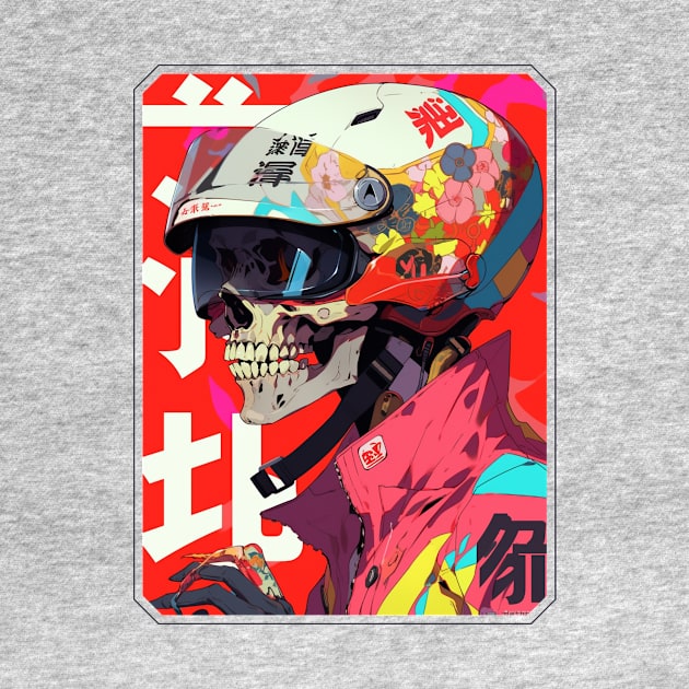 Pink Skull Racer by gibah